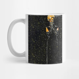 The Black Cape Sitting Mug